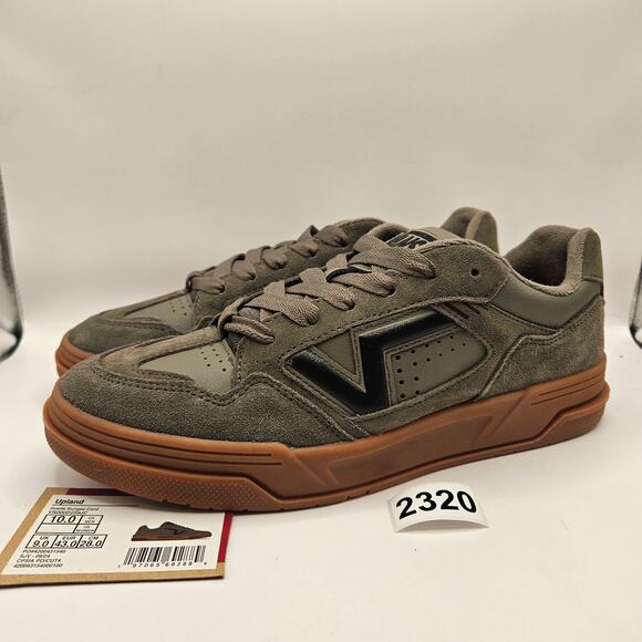 VANS MEN\'S 10 UPLAND SUEDE BUNGEE CORD NWOB RARE main image 6